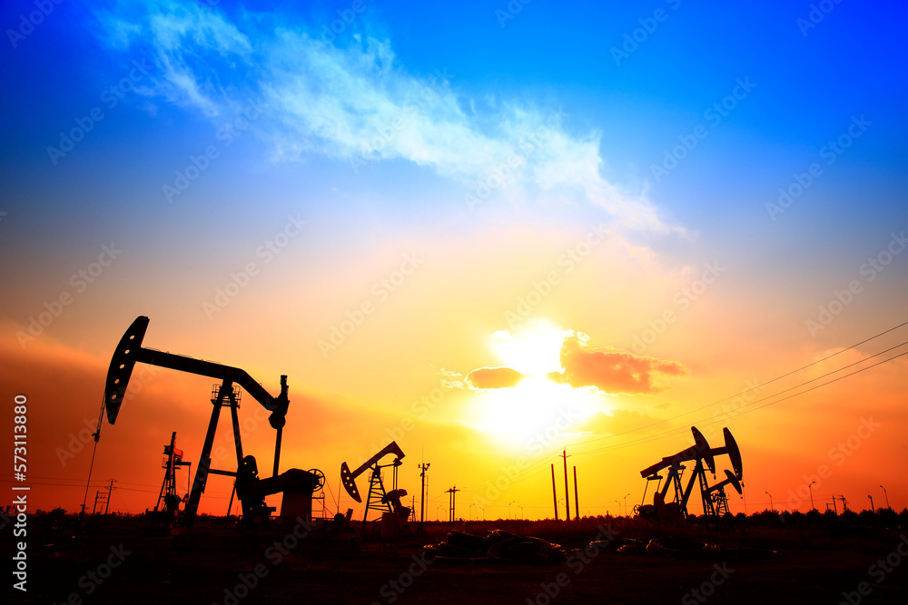 The oil pump, industrial equipment The oil pump, industrial equipment