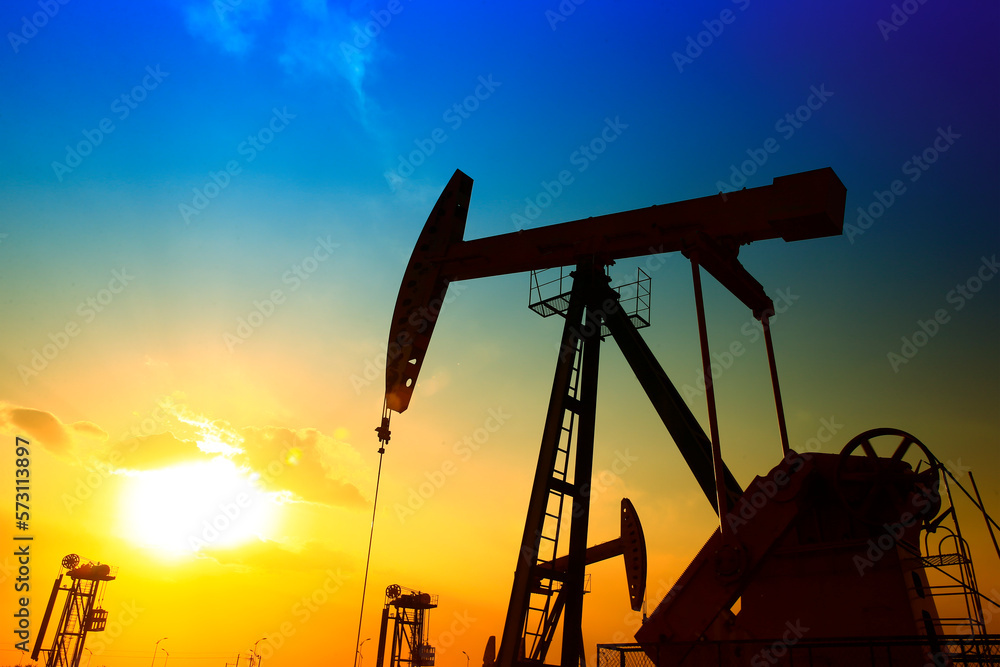 The oil pump, industrial equipment The oil pump, industrial equipment