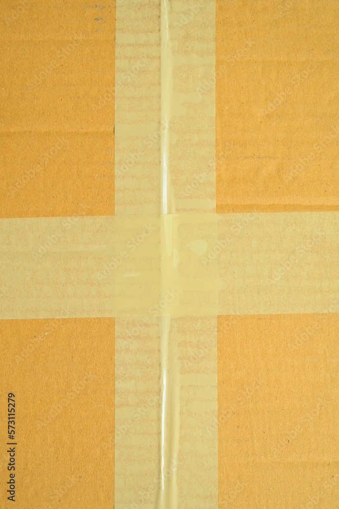 Fototapeta premium brown cardboard box, paper texture background