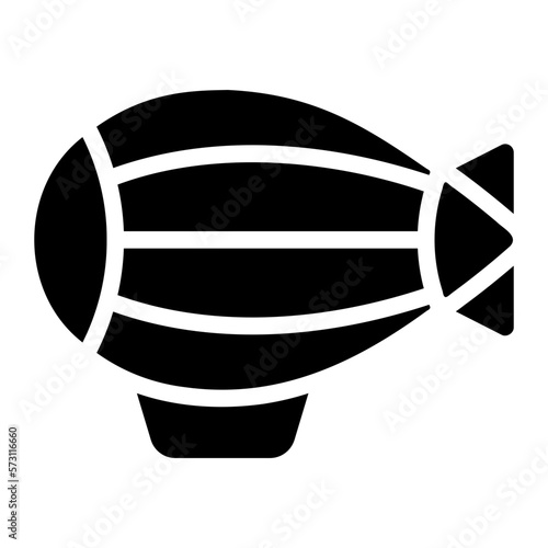 airship glyph icon