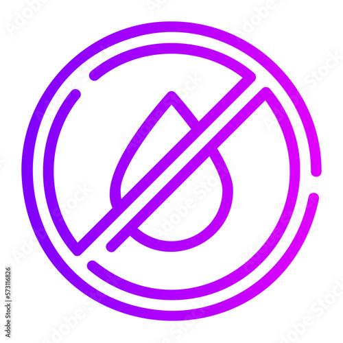 no liquid gradient icon