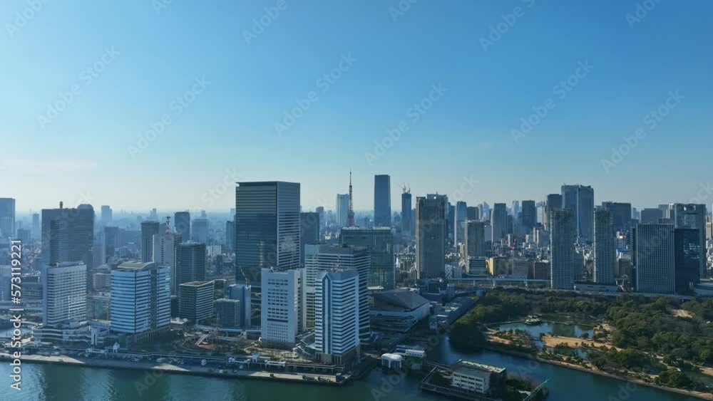 都市の空撮 都市の空撮