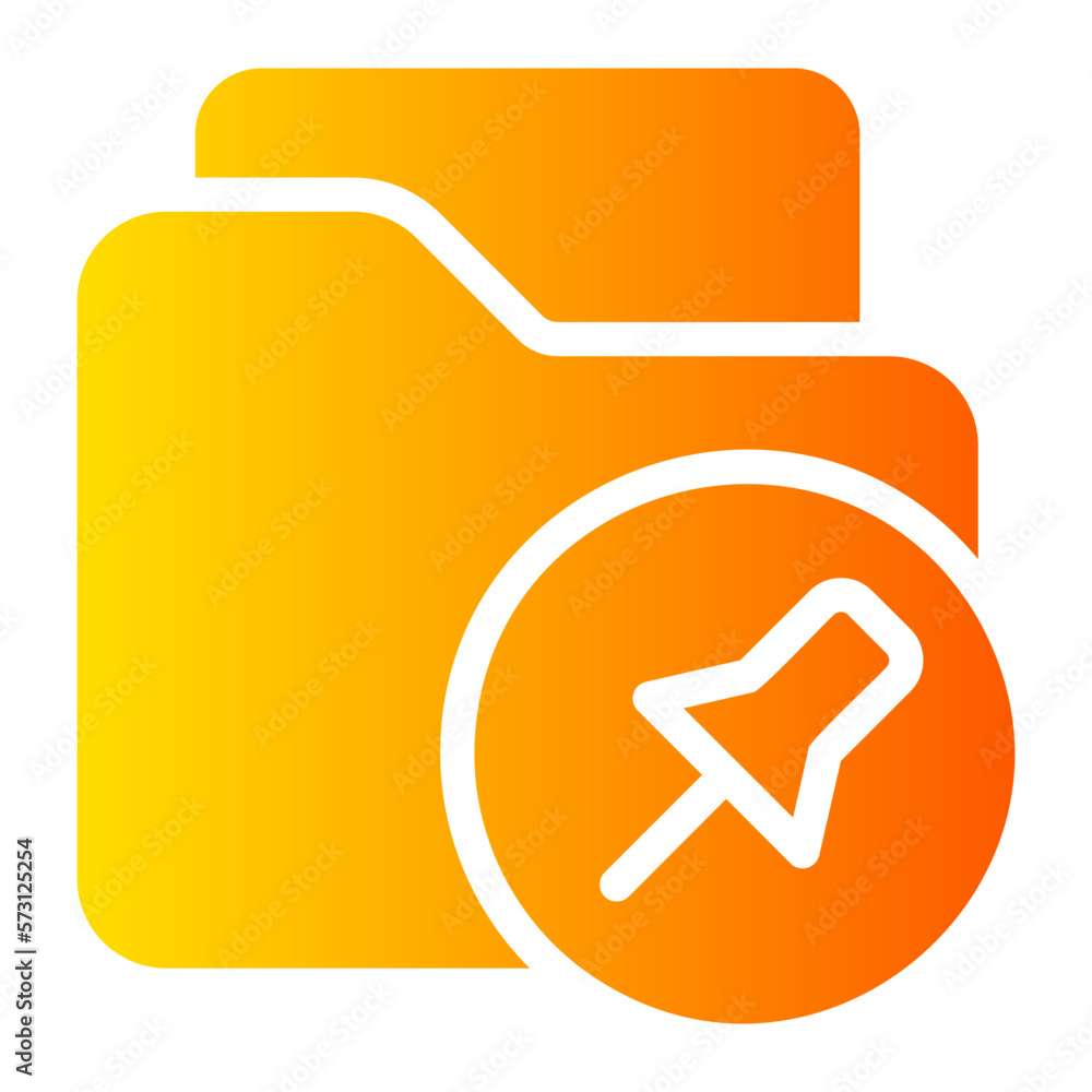 folder gradient icon folder gradient icon