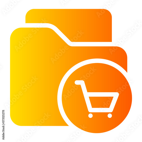 folder gradient icon