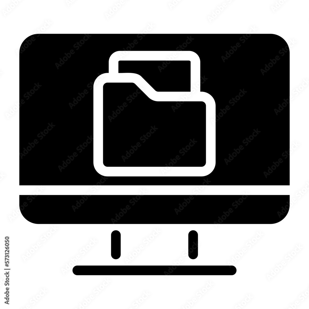 folder glyph icon folder glyph icon