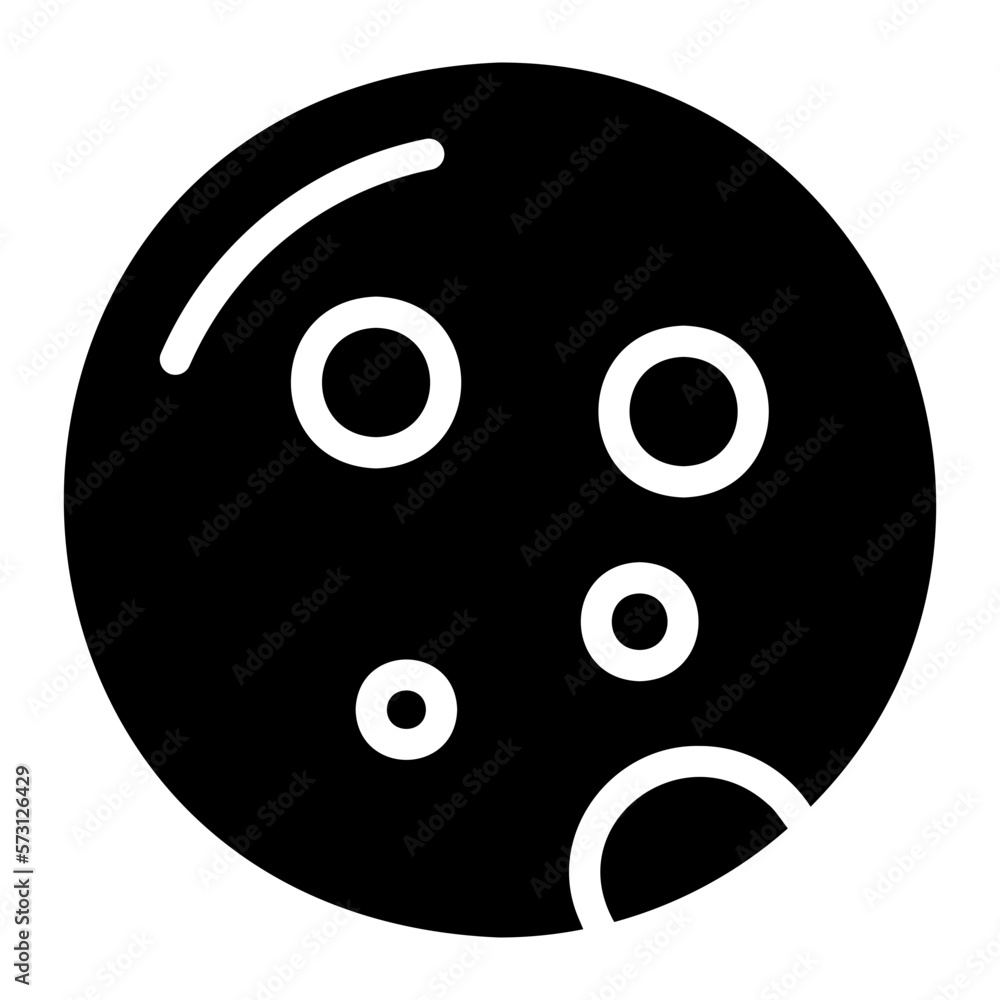 moon glyph icon moon glyph icon