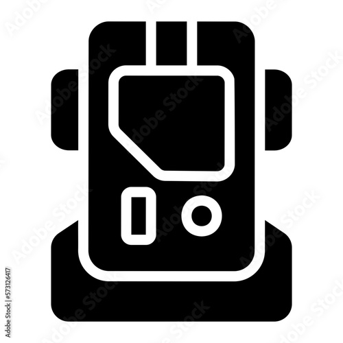 cryogenic glyph icon
