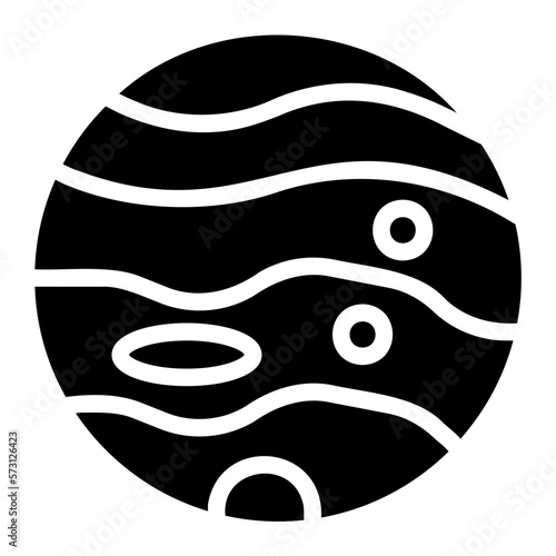 jupiter glyph icon