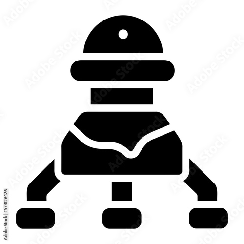 lander glyph icon