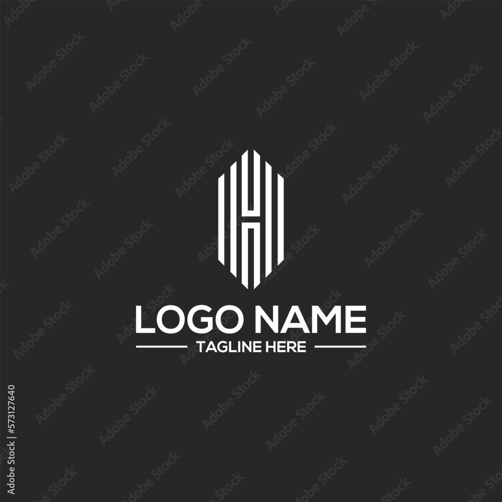minimal HH logo designs minimal HH logo designs