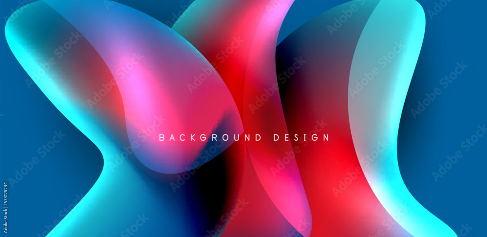 Fluid color liquid 3d elements abstract background Fluid color liquid 3d elements abstract background