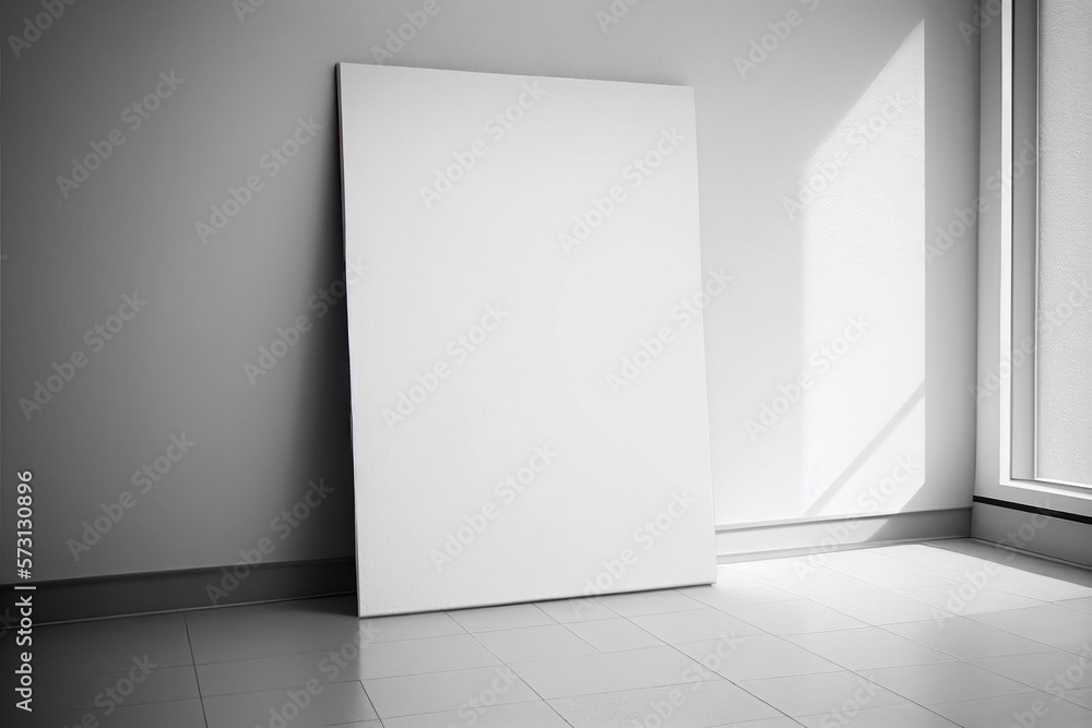 White empty frame for art or photographt White empty frame for art or photographt