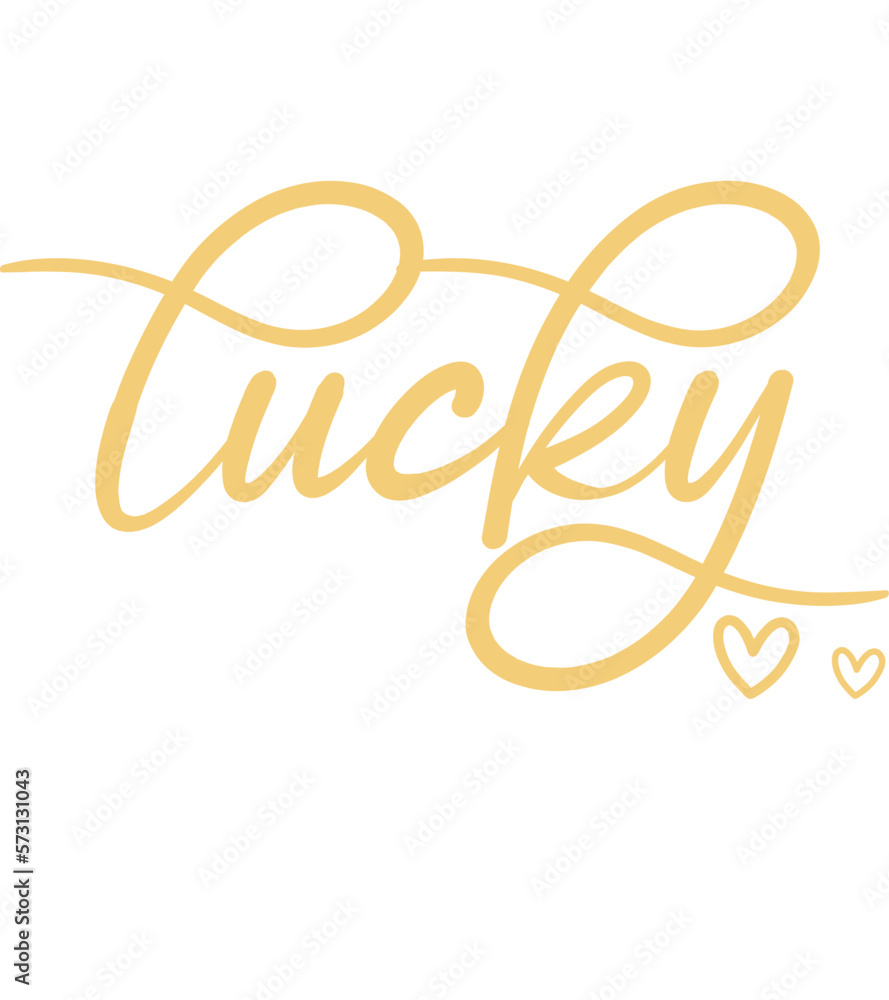 Obraz premium ONE LUCKY MAMA svg