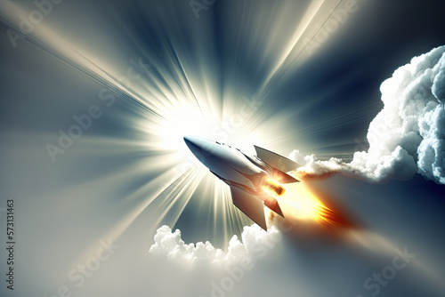 Sonic Boom Jet: Breaking the Sound Barrier Generative AI
