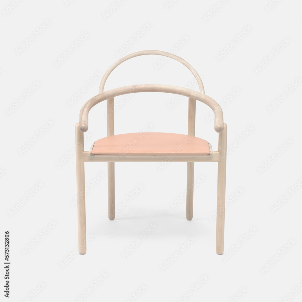 Light wooden comfortable chair, house sitting furniture Light wooden comfortable chair, house sitting furniture