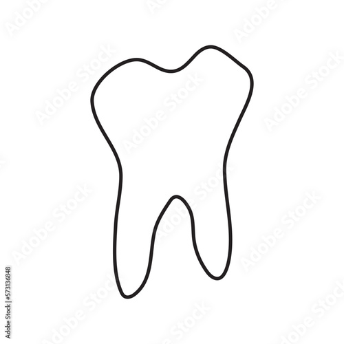  Teeth icon design template