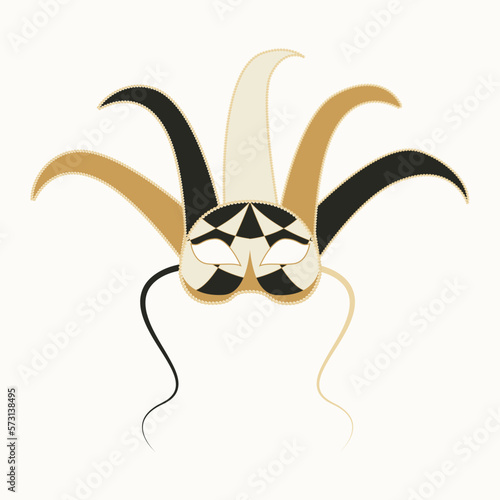Mardi Gras Fat Tuesday laissez les bon temps rouler vector illustration graphic