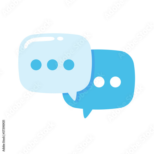 speech text box with three dots Conversation concept to exchange ideas.