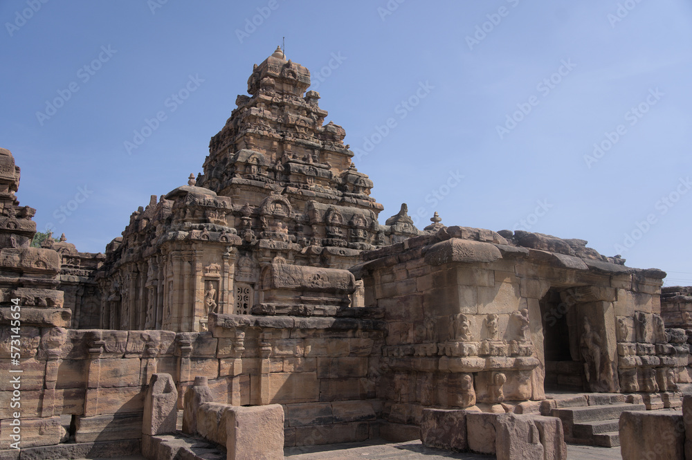 hindu temple at Pattadakal Karnataka