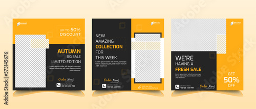 New style fashion sale and business promotion template.