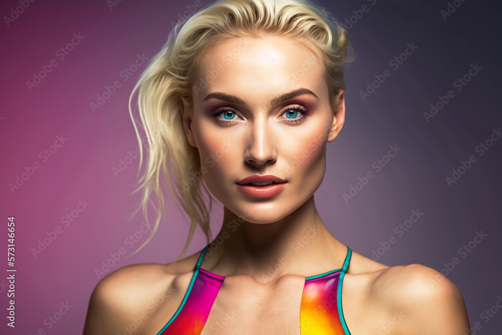 Fit young woman Fit young woman
