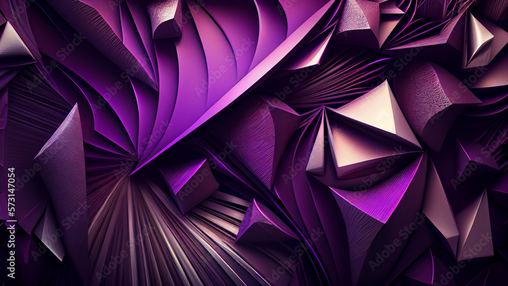 abstract fractal shapes. Creative background for banner or poster. Generative Ai abstract fractal shapes. Creative background for banner or poster. Generative Ai