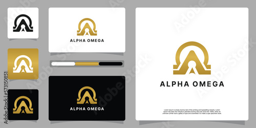 Alpha Omega Concept Inspiration Logo Design