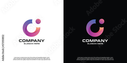 Creative Abstract Vector Template Logo Design