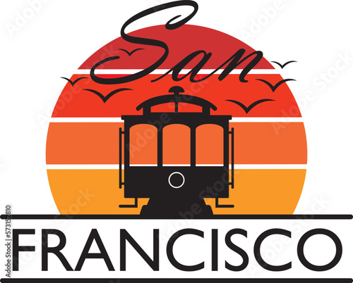 San Francisco text design