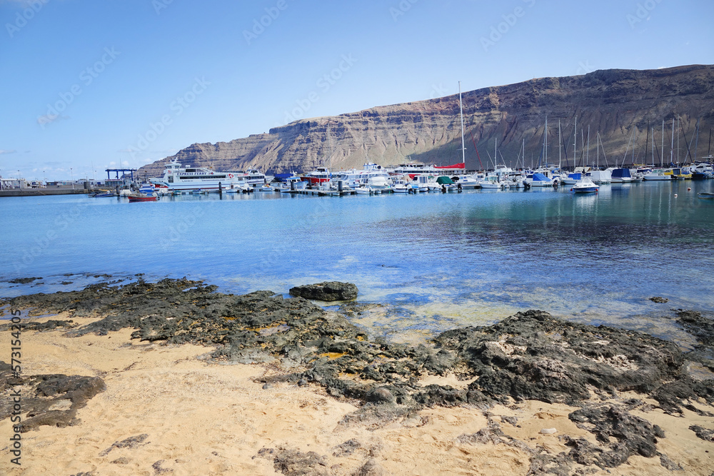 Fototapeta premium Landscape of the island Graciosa