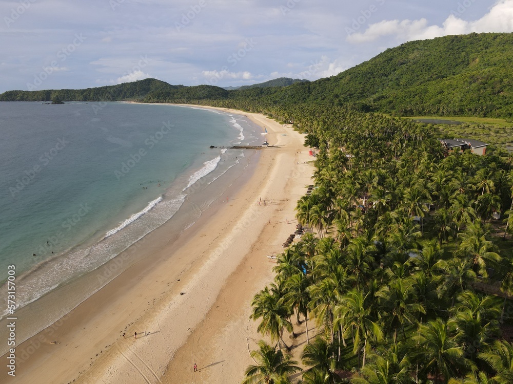 Nacpan Beach El Nido Pawan Philippines - DJI Drone Footage