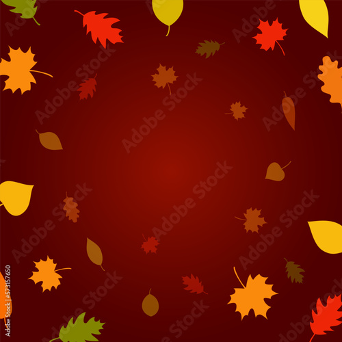 leaf vector for summer background. for greeting cards  banner posters  advertisements