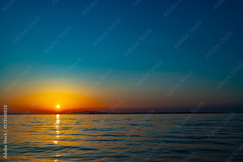 Sunset on the Sea of Japan