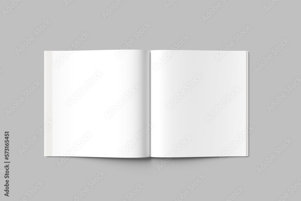 Square Magazine Mockup Square Magazine Mockup