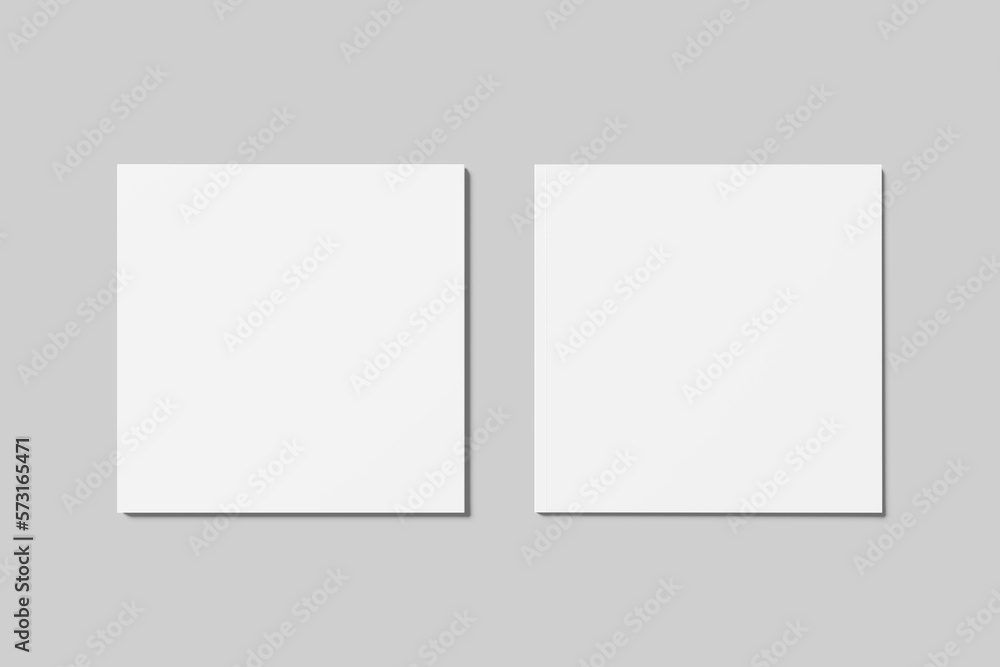 Square Magazine Mockup Square Magazine Mockup