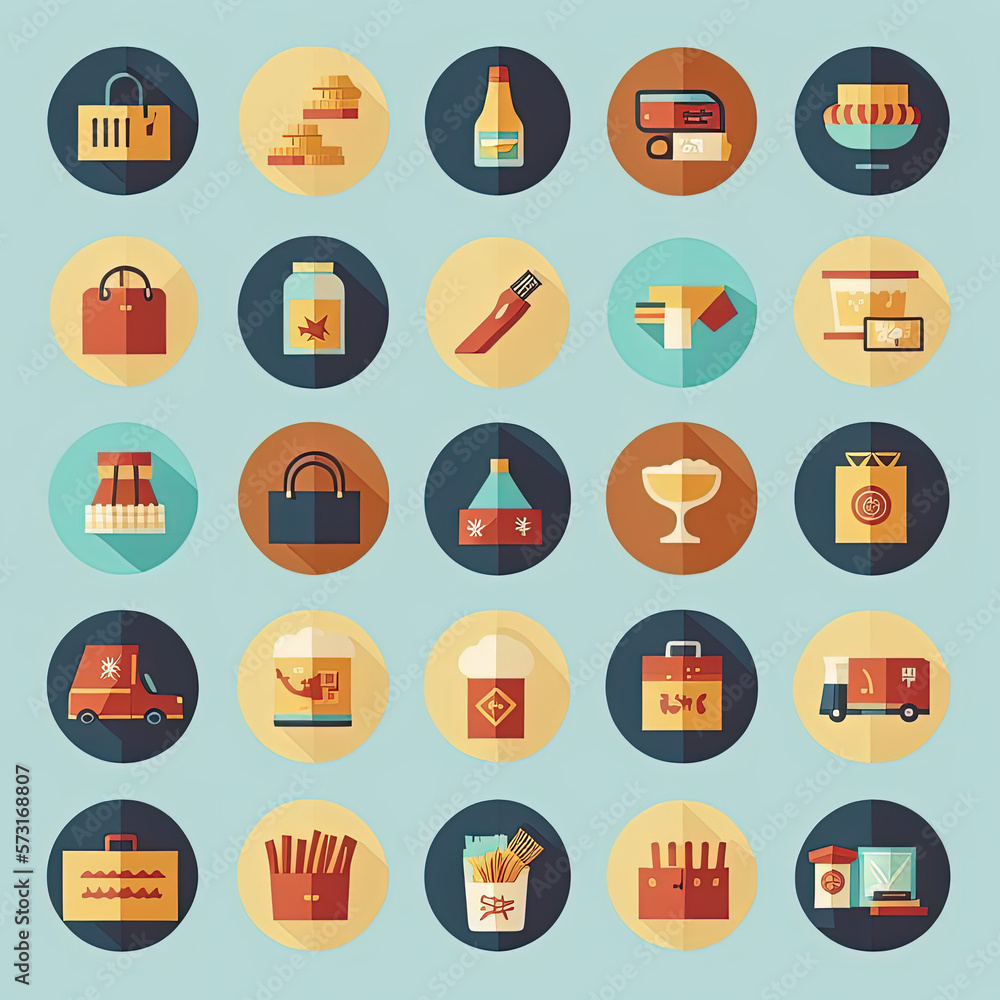 icon sets, generative artificial intelligence icon sets, generative artificial intelligence