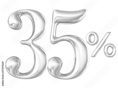 Percent 35 Silver Sale off Discount