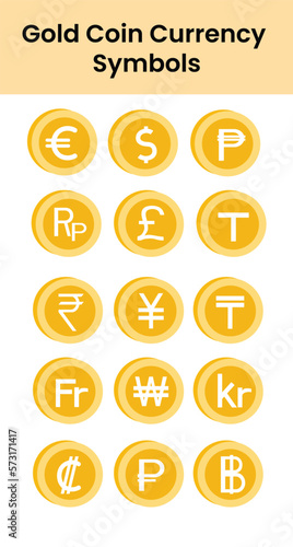 International currency coins as a means of buying and selling transactions and business