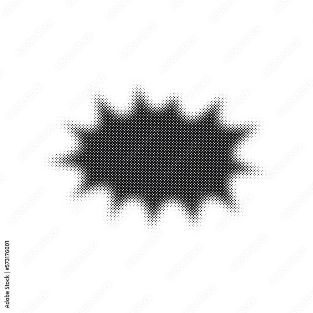 Circle halftone design elements with black dots isolated on white background. Comic dotted pattern.Vector illustration. Circle halftone design elements with black dots isolated on white background. Comic dotted pattern.Vector illustration.