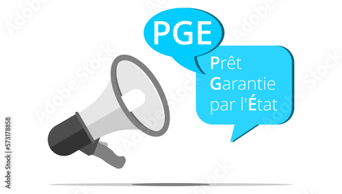 Mégaphone PGE - Prêt Garantie par l'état