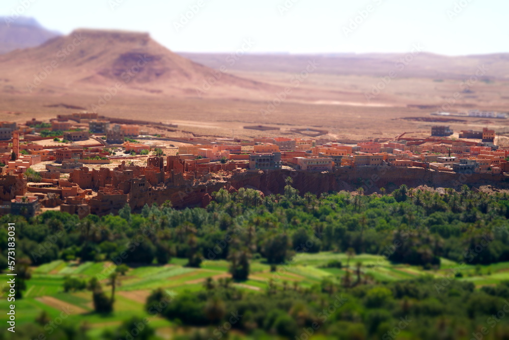 Fototapeta premium village in morocco