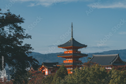 japanese temple in kyoto 