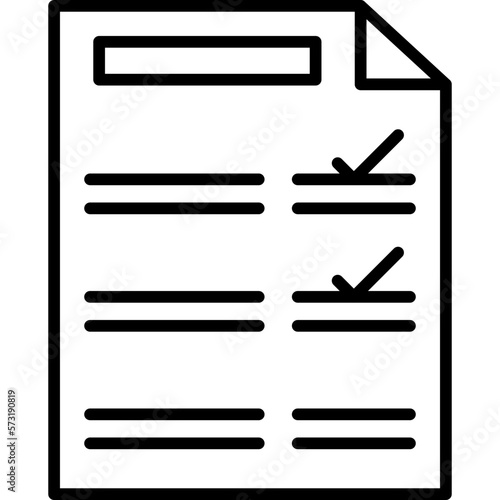 Checklist  Icon