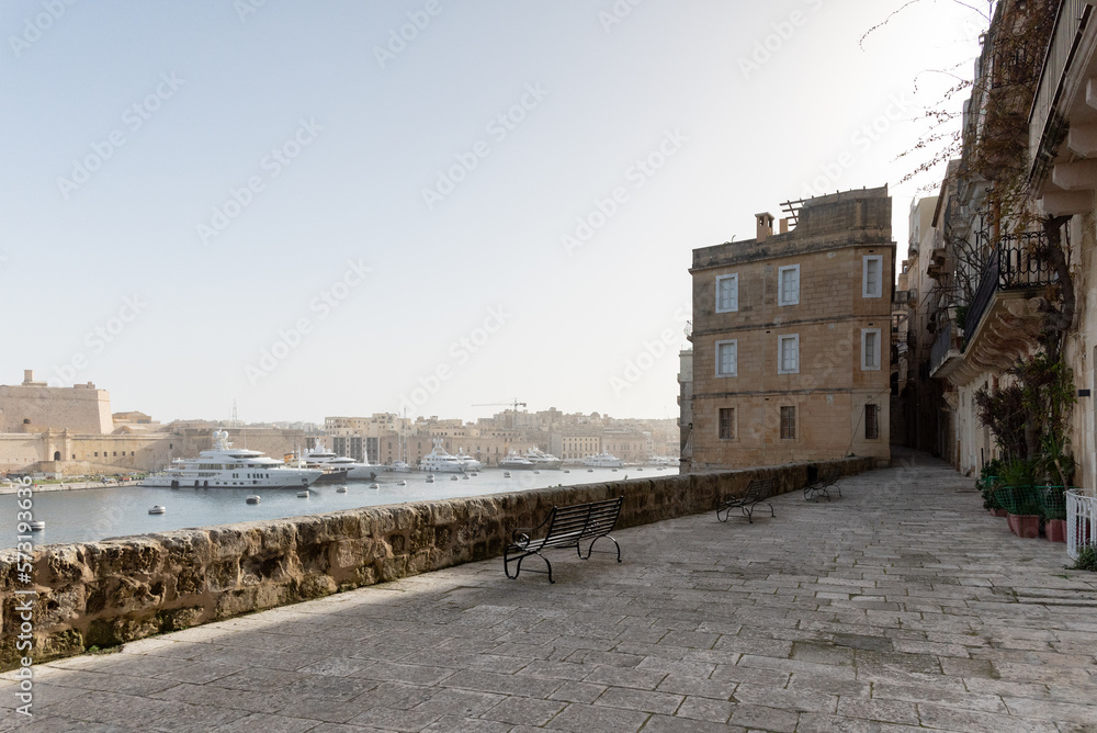 Fototapeta premium promenade maltaise