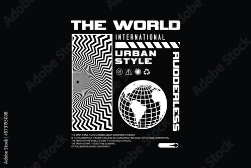 streetwear Aesthetic quotes design inspiration templates