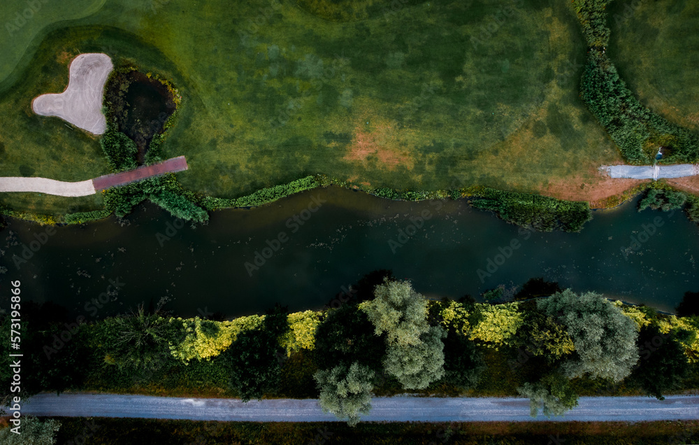 Obraz premium Golf green