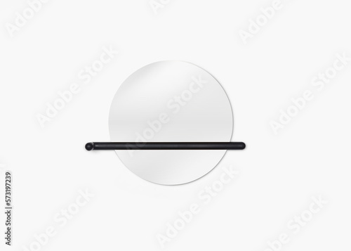 Small mirror, round mirror