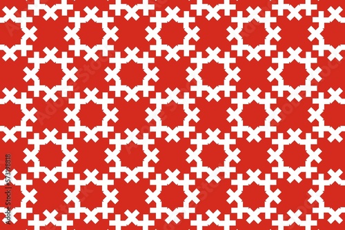Geometric pattern in the colors of the national flag of Switzerland. The colors of Switzerland.