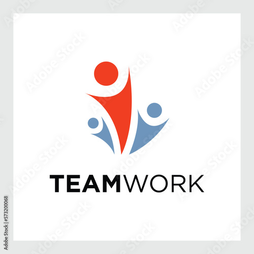 People Logo Template for Scholarships Foundation, Young Community, Youth Center, Study Activity, Teenager Collaboration, School Organization, Future Leadership Foundation,and many more