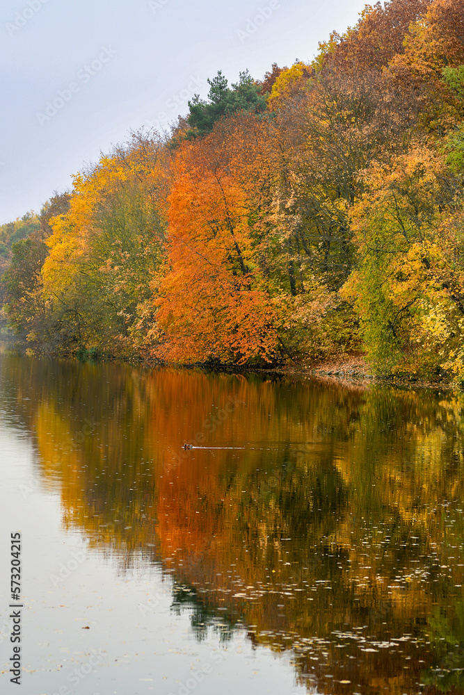 Autumnish pastels around Czech plains